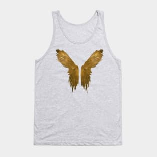 Wings of gold Tank Top